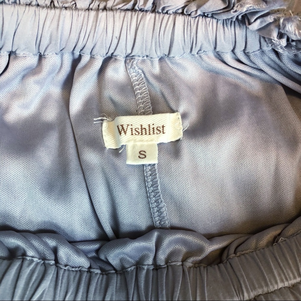 Wishlist size small boho backless lilac dress - Picture 5 of 6